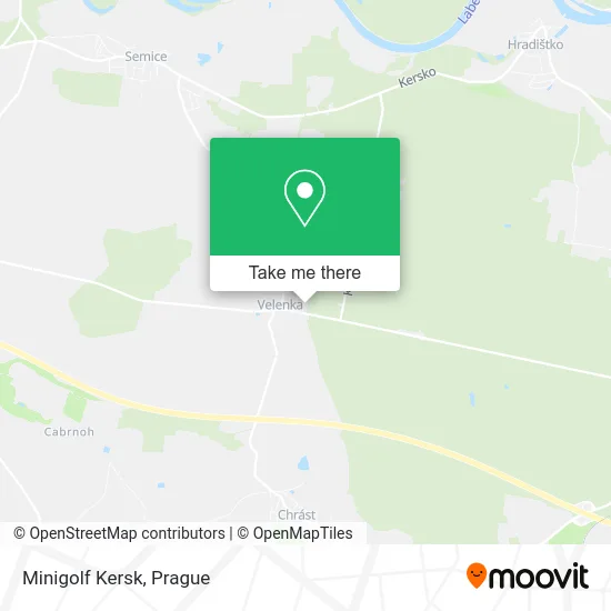 Карта Minigolf Kersk