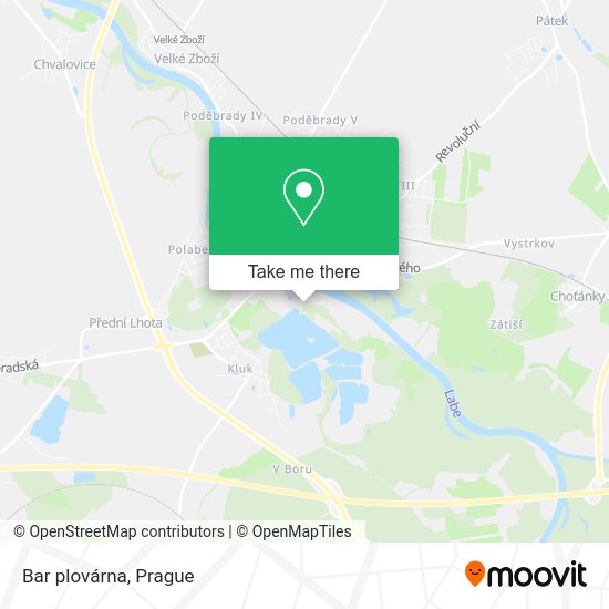 Карта Bar plovárna
