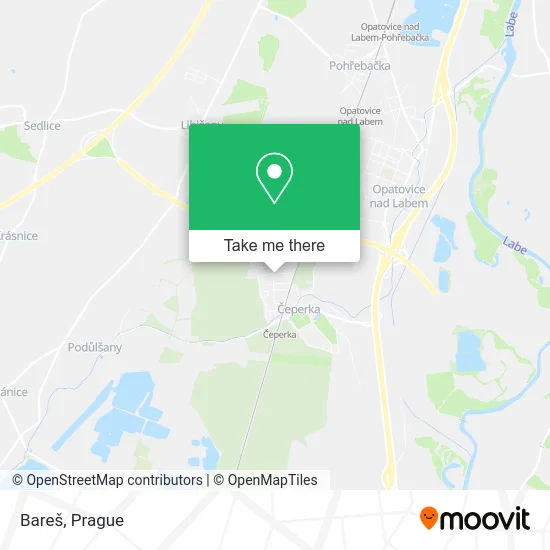 Карта Bareš