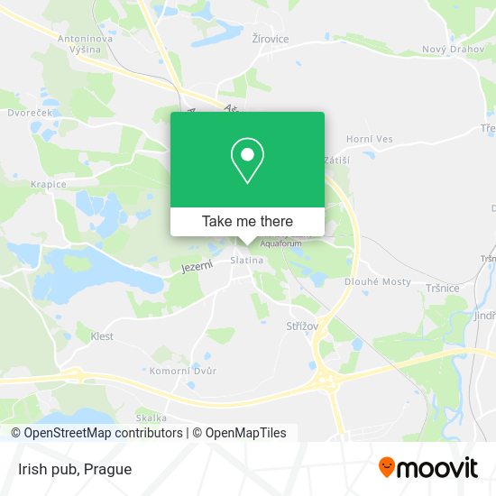 Карта Irish pub