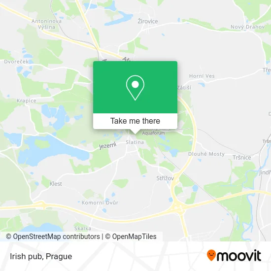 Карта Irish pub
