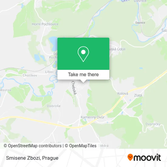 Карта Smisene Zbozi