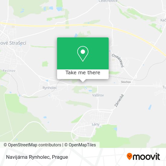 Карта Navijárna Rynholec