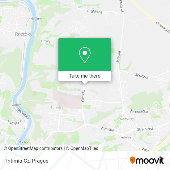 Карта Intimia.Cz