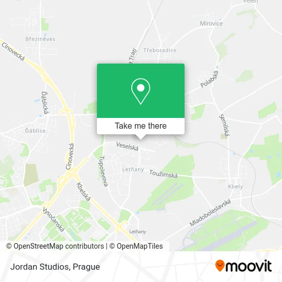 Карта Jordan Studios