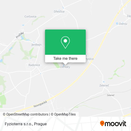 Карта Fyzioterra s.r.o.