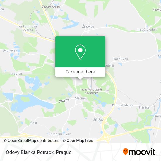 Карта Odevy Blanka Petrack
