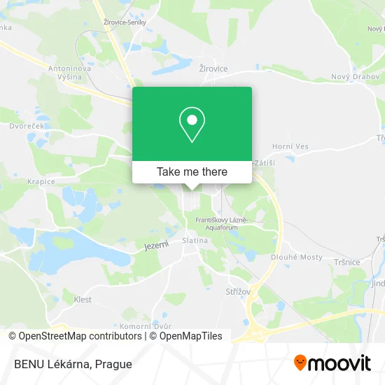 Карта BENU Lékárna