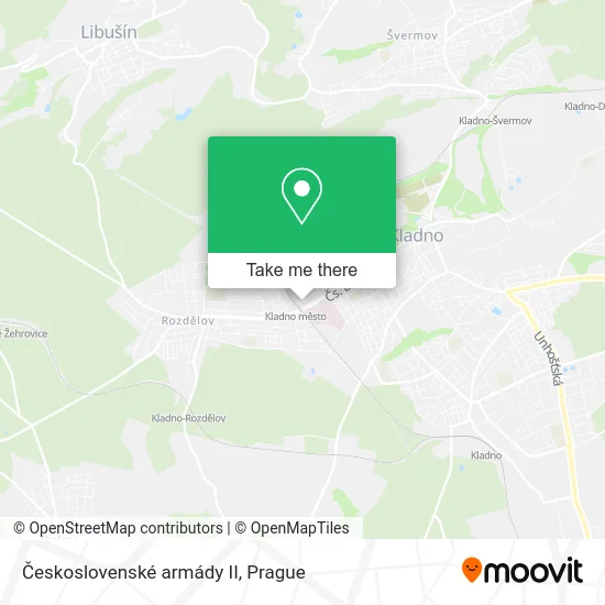 Карта Československé armády II