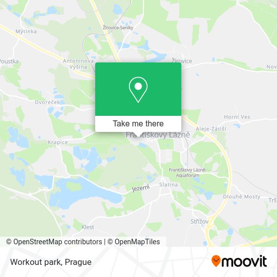 Карта Workout park