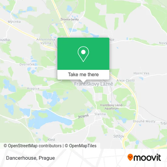Dancerhouse map