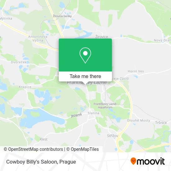 Карта Cowboy Billy's Saloon