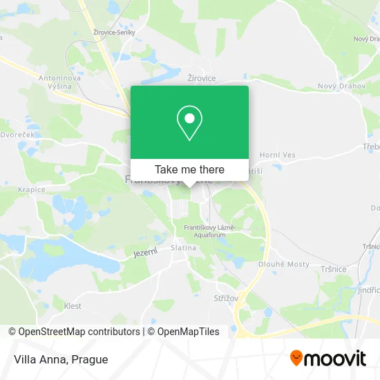 Карта Villa Anna