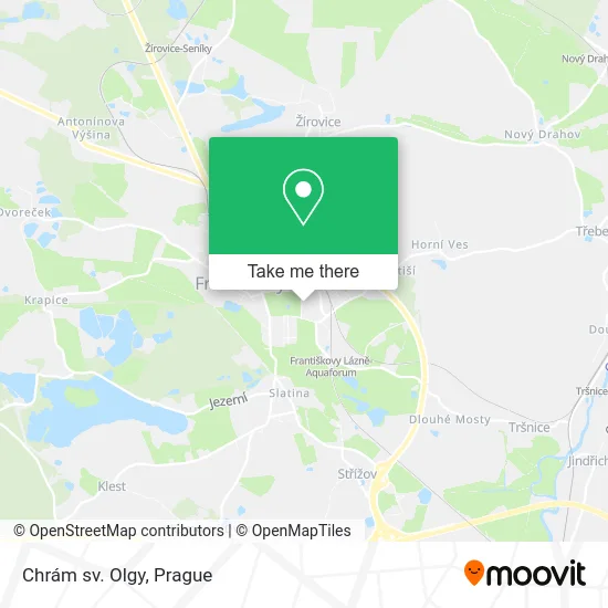 Карта Chrám sv. Olgy
