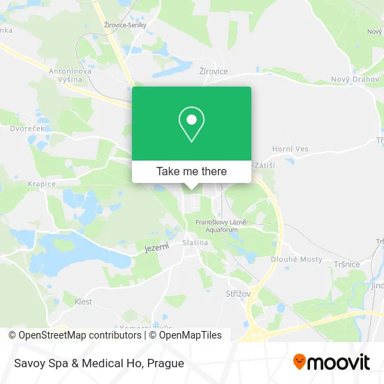 Карта Savoy Spa & Medical Ho