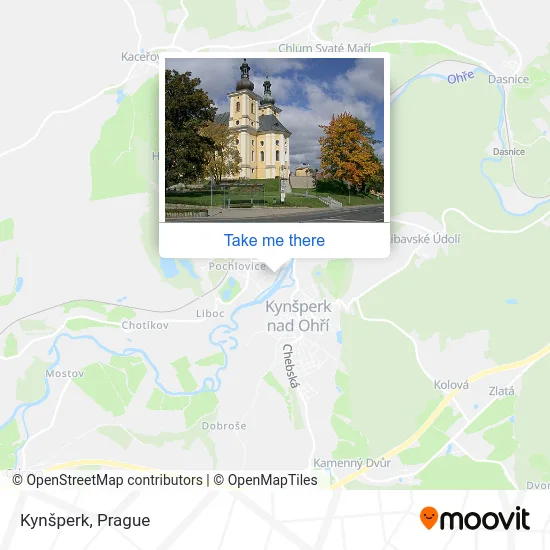 Карта Kynšperk