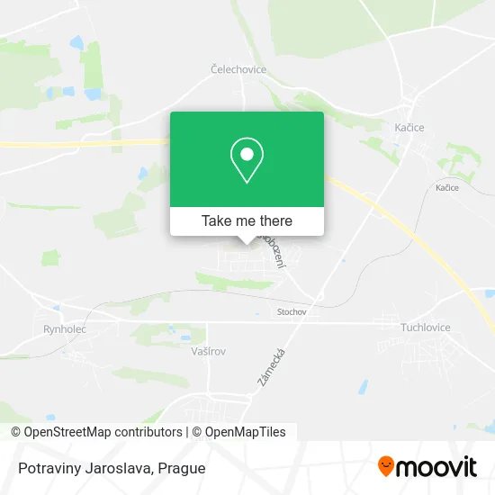 Карта Potraviny Jaroslava