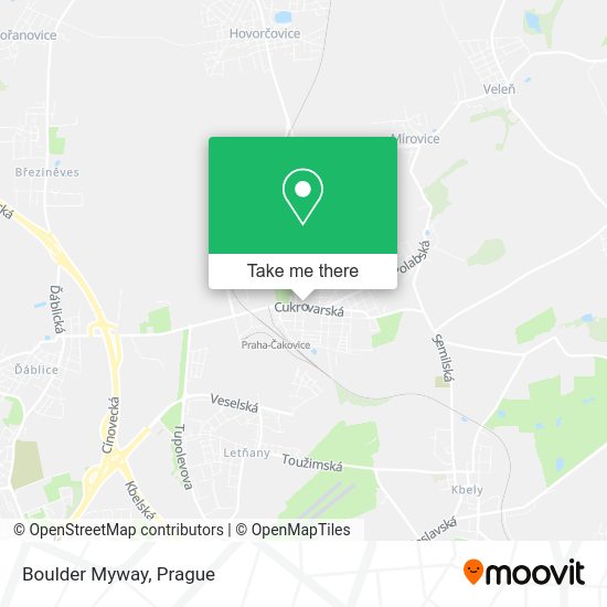 Карта Boulder Myway