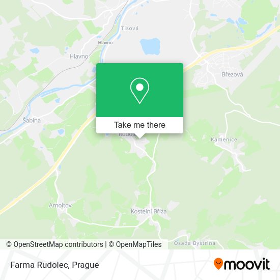 Карта Farma Rudolec