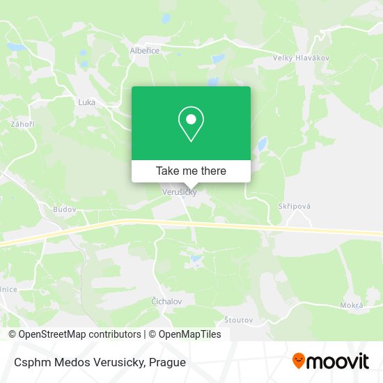 Карта Csphm Medos Verusicky