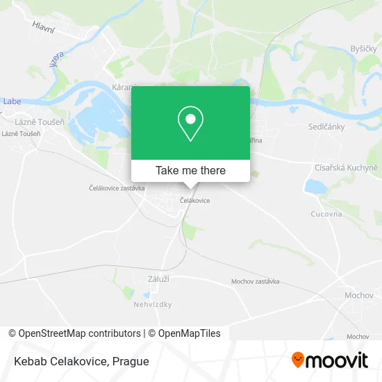Карта Kebab Celakovice
