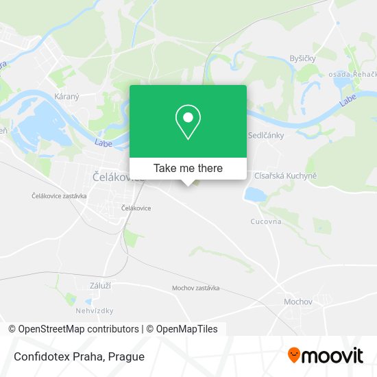 Карта Confidotex Praha