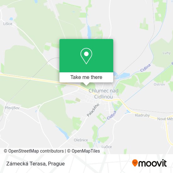 Карта Zámecká Terasa
