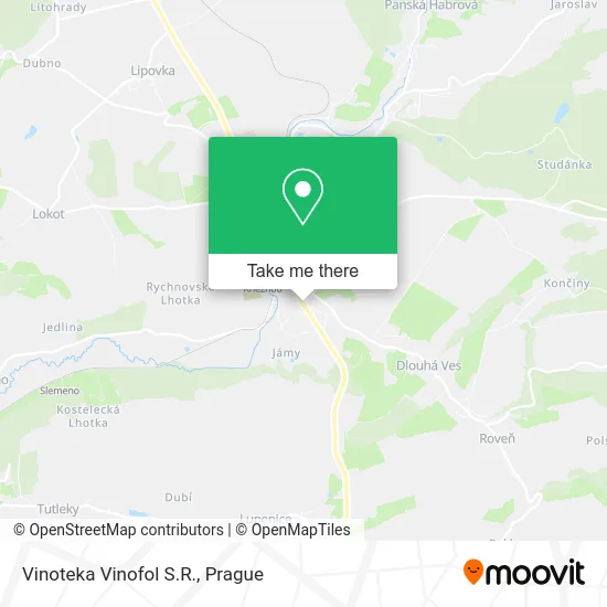 Vinoteka Vinofol S.R. map