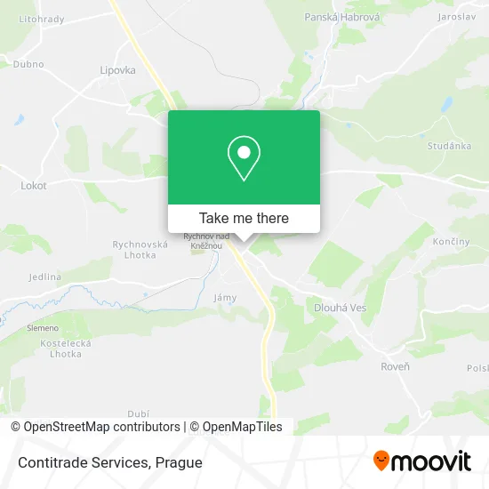 Карта Contitrade Services