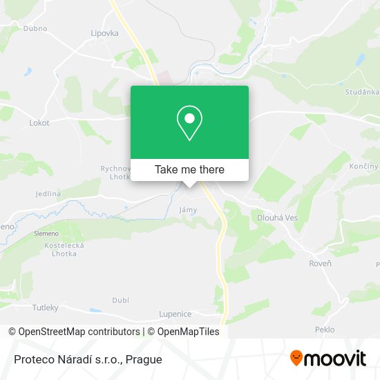 Карта Proteco Náradí s.r.o.