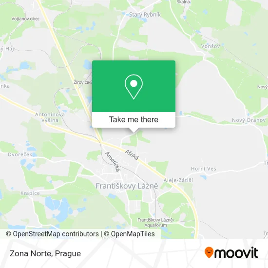 Карта Zona Norte
