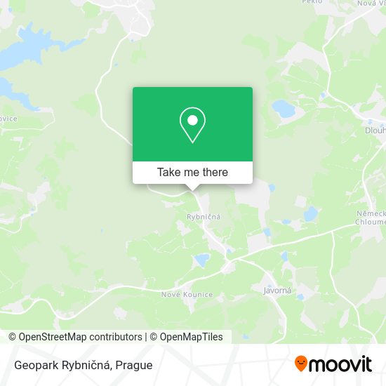 Карта Geopark Rybničná