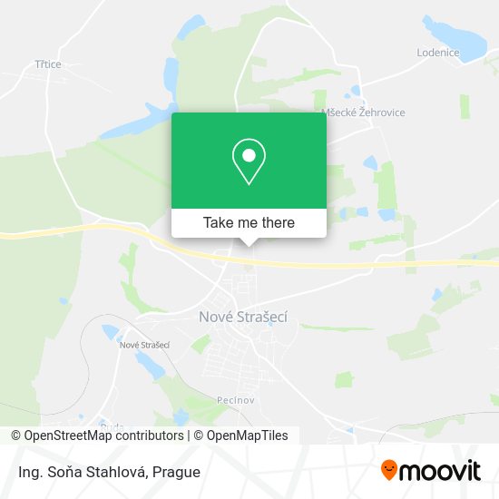 Карта Ing. Soňa Stahlová