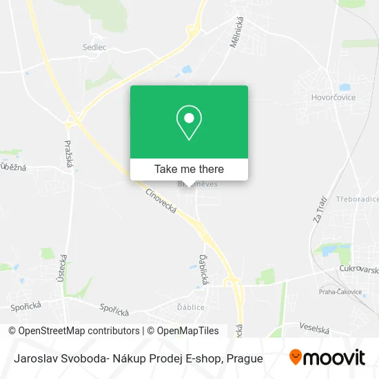 Карта Jaroslav Svoboda- Nákup Prodej E-shop