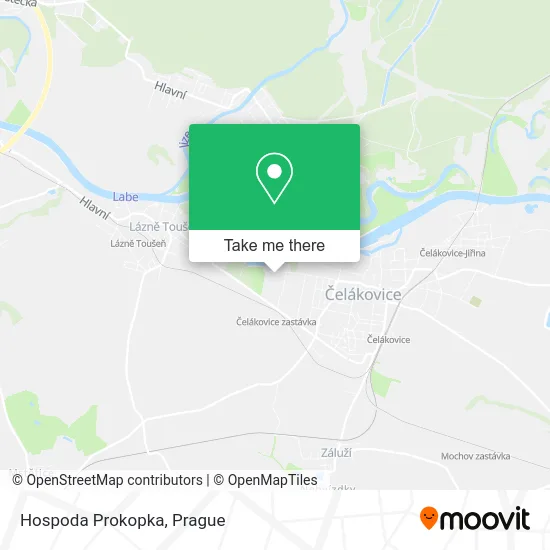 Карта Hospoda Prokopka