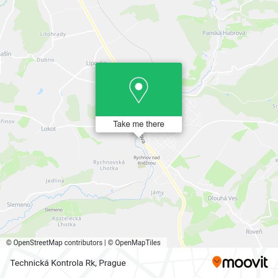 Карта Technická Kontrola Rk