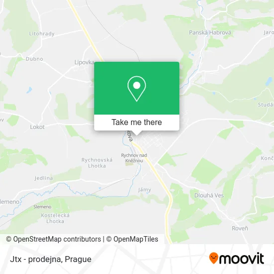 Карта Jtx - prodejna