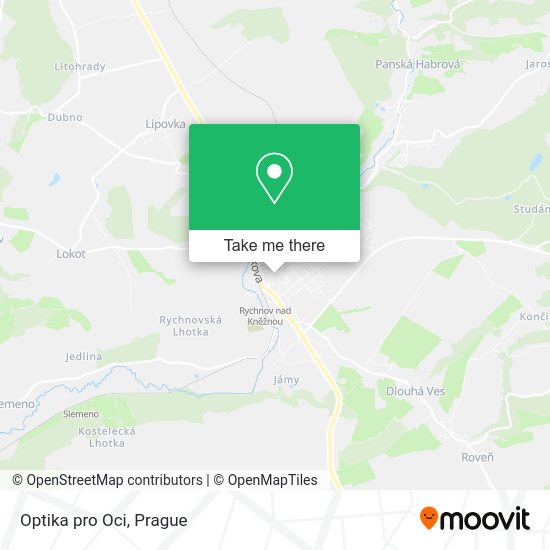 Карта Optika pro Oci