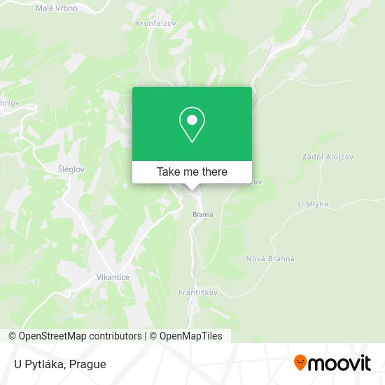 Карта U Pytláka