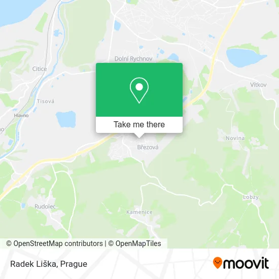 Карта Radek Liška