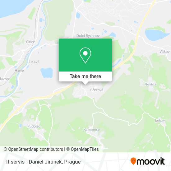 Карта It servis - Daniel Jiránek