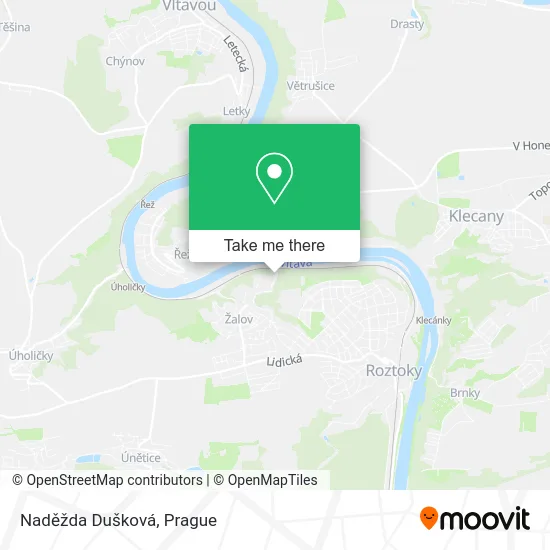 Карта Naděžda Dušková