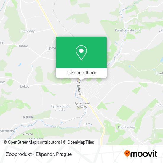 Карта Zooprodukt - Ešpandr