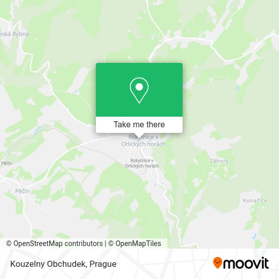 Карта Kouzelny Obchudek