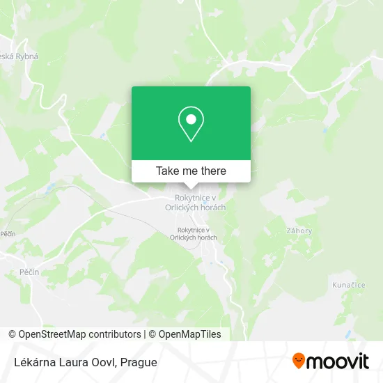 Карта Lékárna Laura Oovl