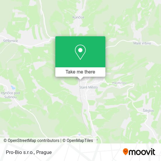 Pro-Bio s.r.o. map