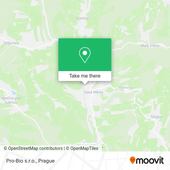 Карта Pro-Bio s.r.o.