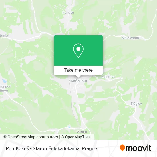 Карта Petr Kokeš - Staroměstská lékárna