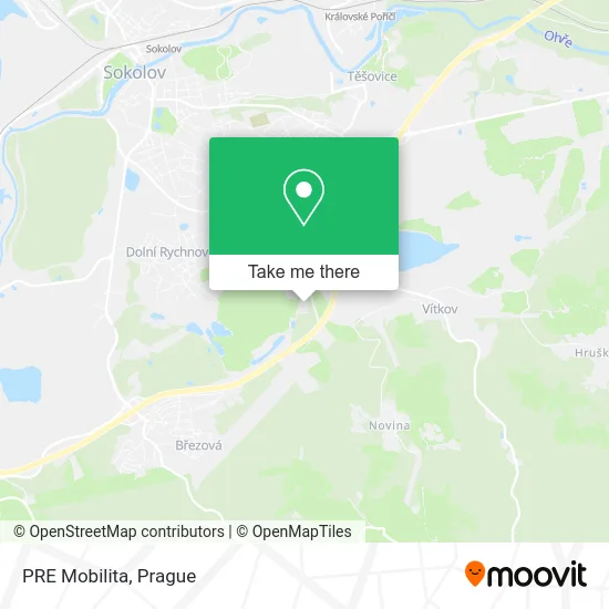 Карта PRE Mobilita