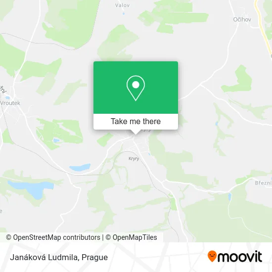 Карта Janáková Ludmila